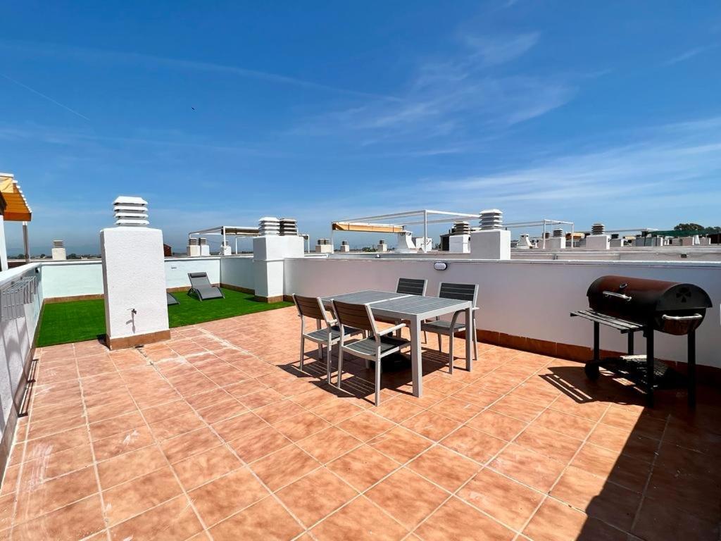 Vistas Al Mar Playa Eucaliptus, Con Solarium Privado Apartment L'Eucaliptus Bagian luar foto