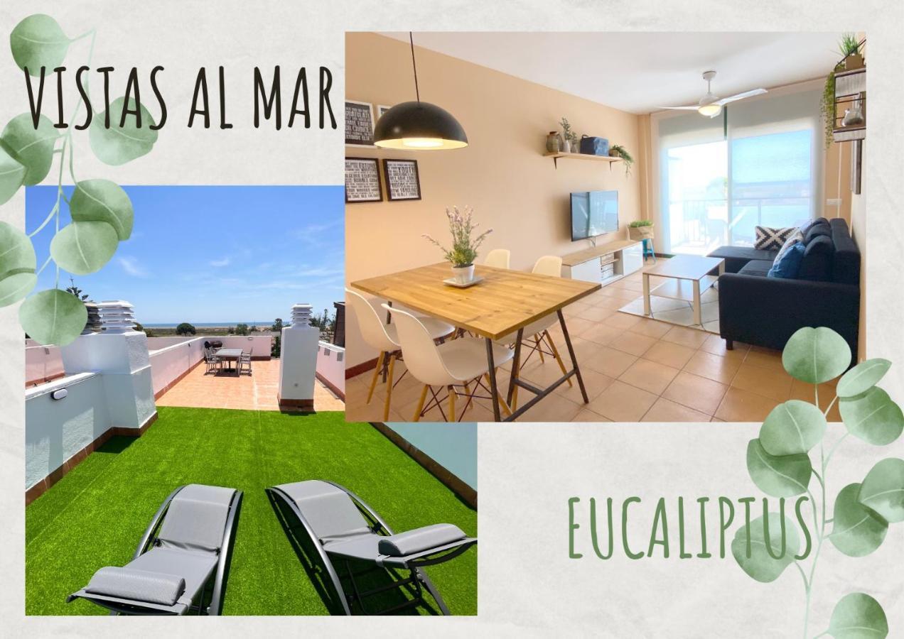 Vistas Al Mar Playa Eucaliptus, Con Solarium Privado Apartment L'Eucaliptus Bagian luar foto