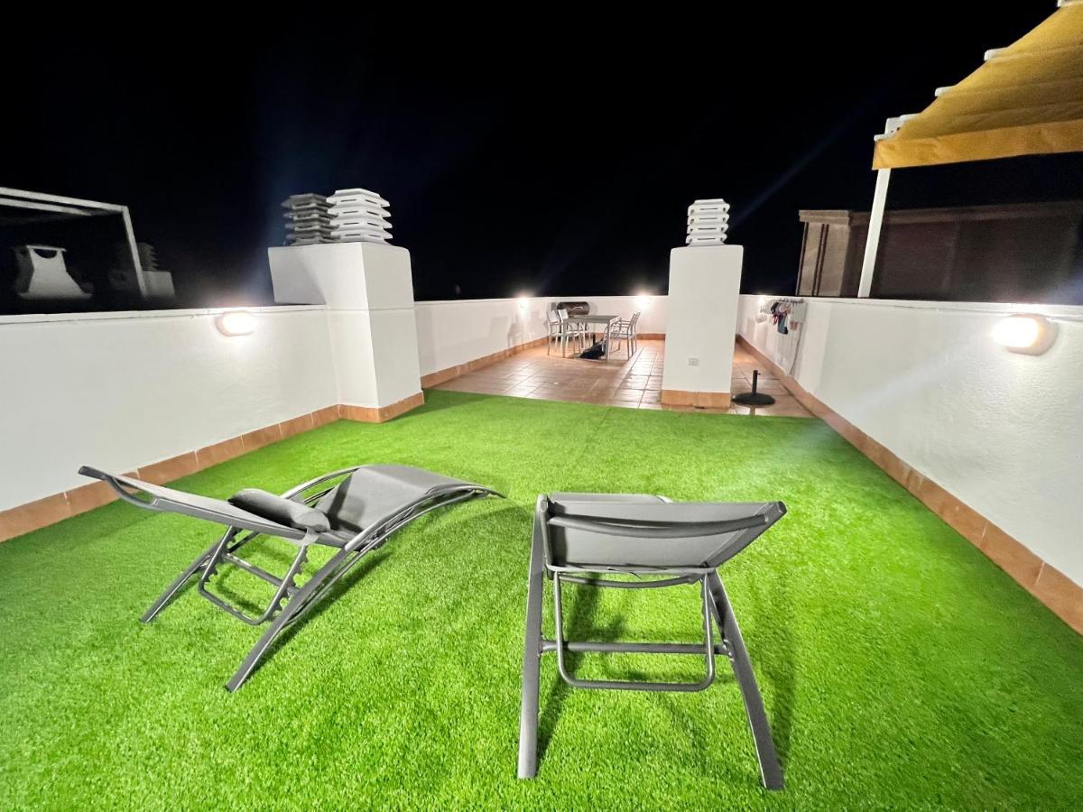 Vistas Al Mar Playa Eucaliptus, Con Solarium Privado Apartment L'Eucaliptus Bagian luar foto